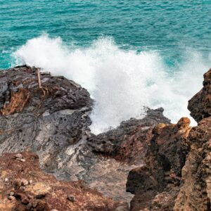 Witness the powerful spouts of seawater at the Bicheno Blowhole, especially impressive during high tide or stormy weather.